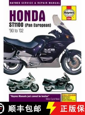 【3-4周达】Honda ST1100 Pan European V-Fours Motorcycle Service and Repair Manual [9781785212949]