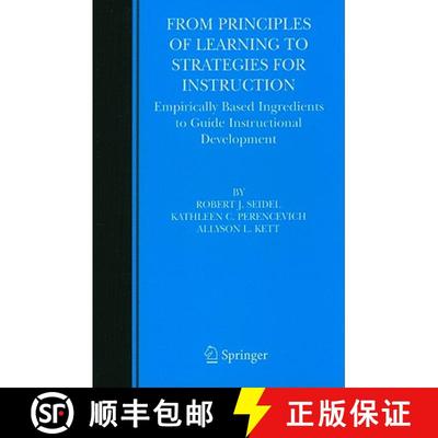 【3-4周达】From Principles of Learning to Strategies for Instruction : Empirically Based Ingredients ... [9781441936325]