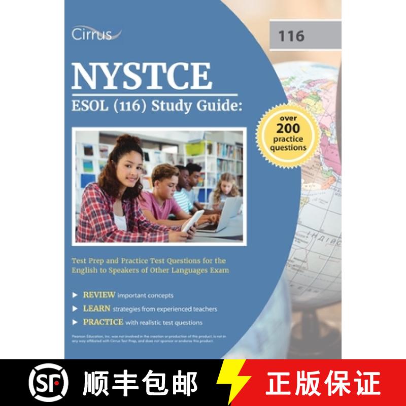 【2-3周达】NYSTCE ESOL (116) Study Guide: Test Prep and Practice Test Questions for the English to Sp... [9781637980033]