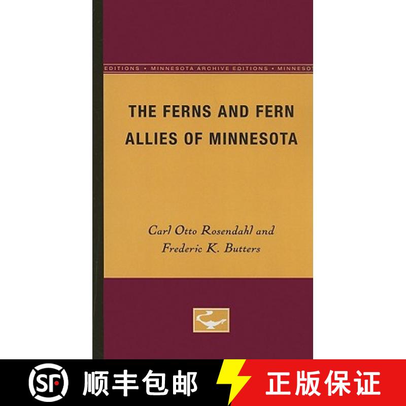 【3-4周达】The Ferns and Fern Allies of Minnesota [9780816660049]