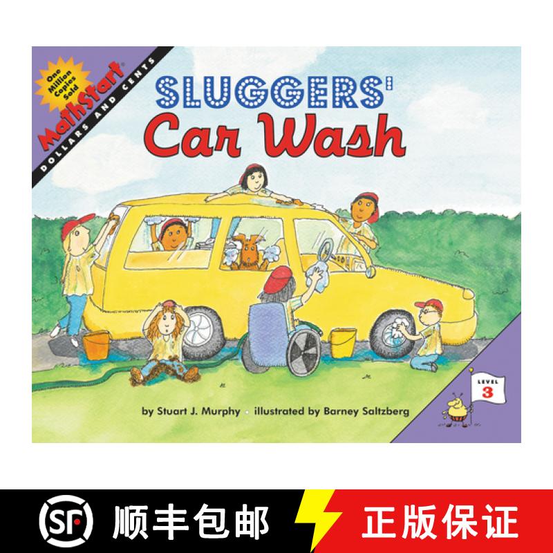 【4周达】Sluggers' Car Wash (MathStart 3) [9780064462488]