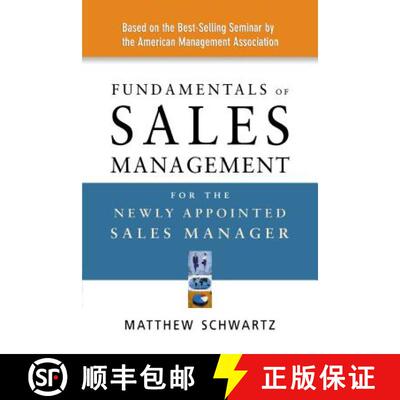 【3-4周达】A Fundamentals of Sales Management for the Newly Appointed Sales Manager [9780814408735]