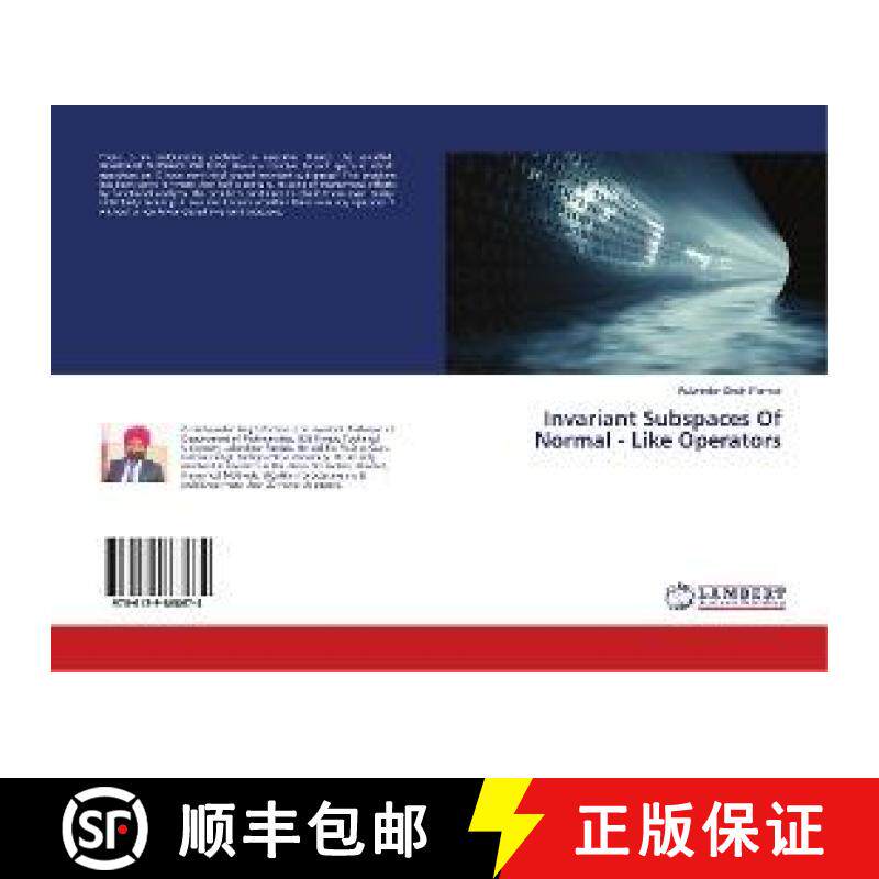 预订 Invariant Subspaces Of Normal - Like Operators [9786139868674]