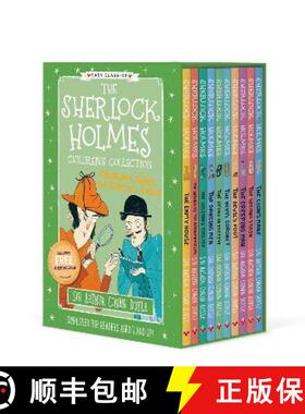【2-3周达】Sherlock Holmes Children’s Collection: Creatures, Codes and Curious Cases - Set 3 [9781782264309]