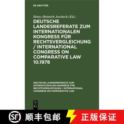 【3-4周达】Deutsche Landesreferate zum Internationalen Kongress fur Rechtsvergleichung / Internationa... [9783110077858]