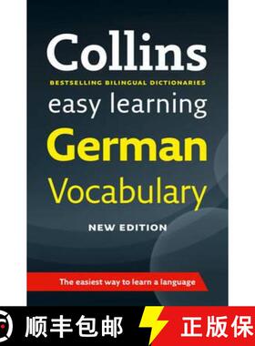 【3-4周达】Easy Learning German Vocabulary: Trusted support for learning [9780007483921]