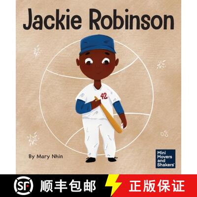 【3-4周达】精装 Jackie Robinson: A Kid's Book About Using Grit and Grace to Change the World [9781637316450]