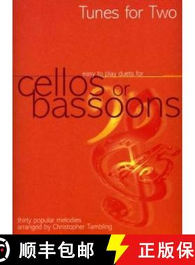 【3-4周达】Tunes For Two Cellos or Bassoons: Thirty Popular Melodies [9780862096700]
