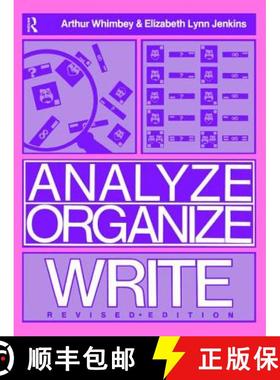【3-4周达】Analyze, Organize, Write: A Structured Program for Expository Writing [9781138465480]