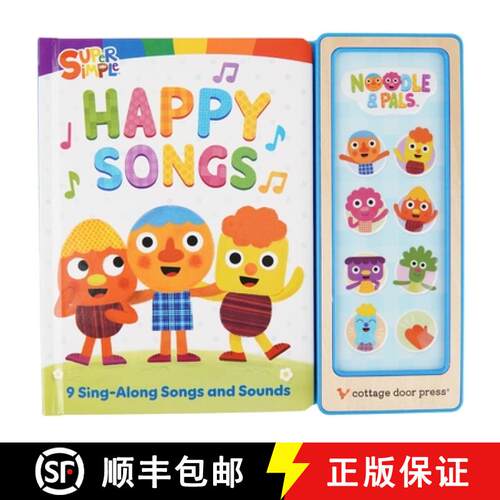 【3-4周达】Super Simple Happy Songs [9798890193995]