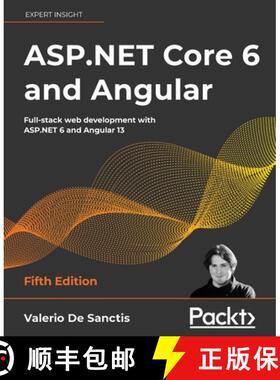 预订 ASP.NET Core 6 and Angular - Fifth Edition: Full-stack web development with ASP.NET 6 and Angula... [9781803239705]