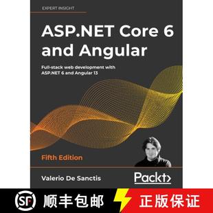 with Core Angular and 预订 Edition development Angula... web stack Full 9781803239705 Fifth ASP.NET