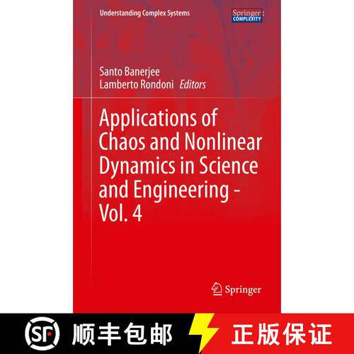 【3-4周达】精装 Applications of Chaos and Nonlinear Dynamics in Science and Engineering - Vol. 4 [9783319170367]