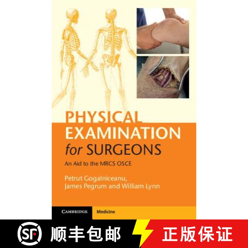 【3-4周达】Physical Examination for Surgeons: An Aid to the MRCS OSCE [9781107625549]