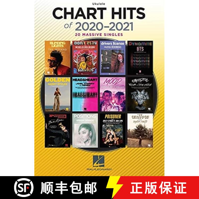 【2-3周达】CHART HITS 0F 2020-2021 [9781705135235]
