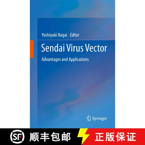 【3-4周达】精装 Sendai Virus Vector: Advantages and Applications [9784431545552]