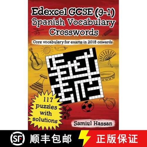 【3-4周达】Edexcel GCSE (9-1) Spanish Vocabulary Crosswords: 117 crossword puzzles covering core voca... [9781838272104]