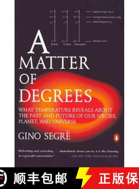 【3-4周达】A Matter of Degrees: What Temperature Reveals about the Past and Future of Our Species, Pl... [9780142002780]