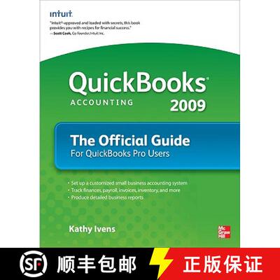 【3-4周达】QuickBooks 2009 the Official Guide [9780071598590]