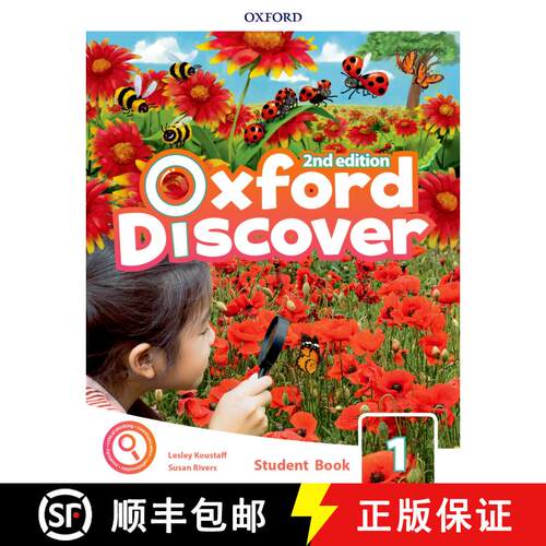【3-4周达】Oxford Discover 2e Level 1 Student Book Pack with App Pack [9780194053877]