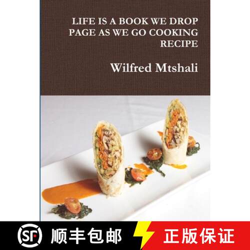 【3-4周达】Life Is a Book We Drop Page as We Go Cooking Recipe [9781365202117]