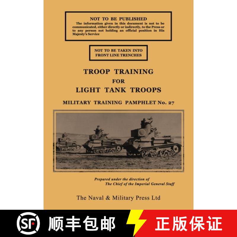 【3-4周达】Troop Training for Light Tank Troops November 1939 [9781474539302]