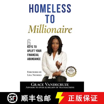 【3-4周达】Homeless to Millionaire: 6 Keys to UPLIFT your Financial Abundance [9781716623561]
