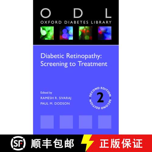 【3-4周达】Diabetic Retinopathy: Screening to Treatment 2e (Odl) [9780198834458]