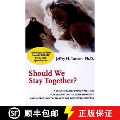 【3-4周达】Should We Stay Together? A Scientifically Proven Method For Evaluating Your Relationship A... [9780787951443]