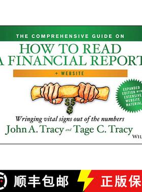 【3-4周达】The Comprehensive Guide On How To Read A Financial Report + Website: Wringing Vital Signs ... [9781118735718]