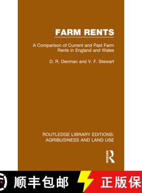 【3-4周达】Farm Rents: A Comparison of Current and Past Farm Rents in England and Wales [9781032479460]