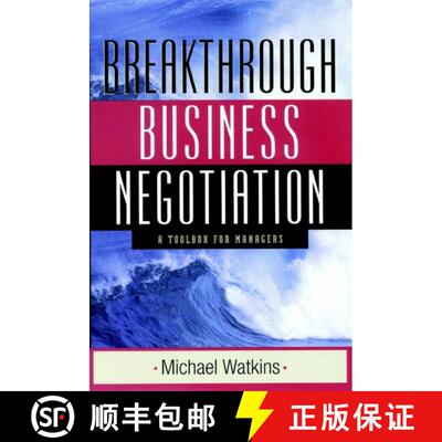 【3-4周达】精装 Breakthrough Business Negotiation: A Toolbox For Managers [Wiley经管] [9780787960124]