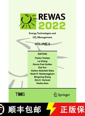 【3-4周达】REWAS 2022: Energy Technologies and CO2 Management (Volume II) [9783030925581]