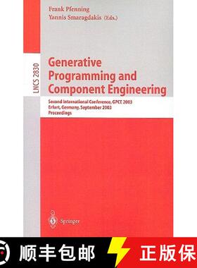 【3-4周达】Generative Programming and Component Engineering : Second International Conference, GPCE 2... [9783540201021]