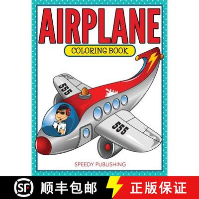 预订 Airplane Coloring Book [9781681459776]