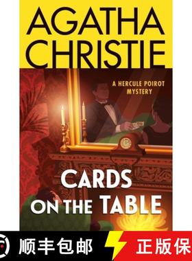 【3-4周达】Cards on the Table: A Hercule Poirot Mystery: The Official Authorized Edition [9780063376106]