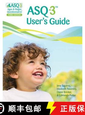 【3-4周达】Ages & Stages Questionnaires (R) (ASQ (R)-3): User's Guide (English): A Parent-Completed C... [9781598570045]