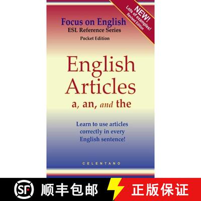 【3-4周达】English Articles A, AN, and THE: How to Use Them Correctly in Every Sentence [9780557007288]