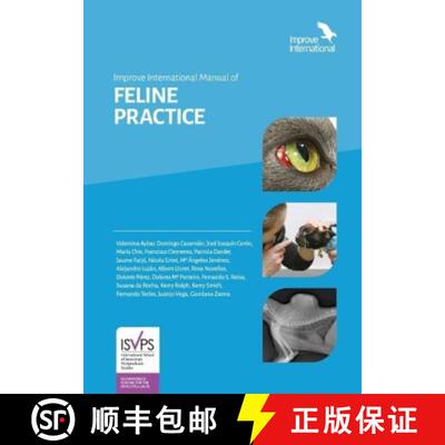 【3-4周达】精装 Improve International Manual of Feline Practice [9781913352165]