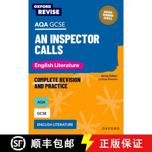 【3-4周达】Oxford Revise: AQA GCSE English Literature: An Inspector Calls: For the 2027 Exams [9781382067485]