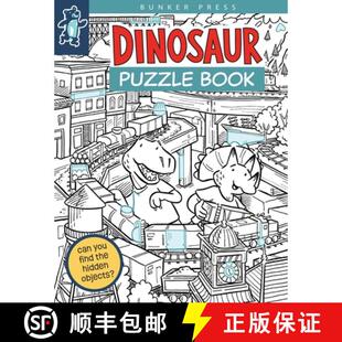 【3-4周达】Bunker Press Dinosaur Puzzle Book [9780578385945]