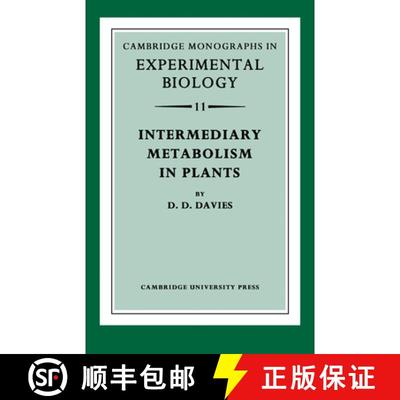 预订 Intermediary Metabolism in Plants [9780521279291]