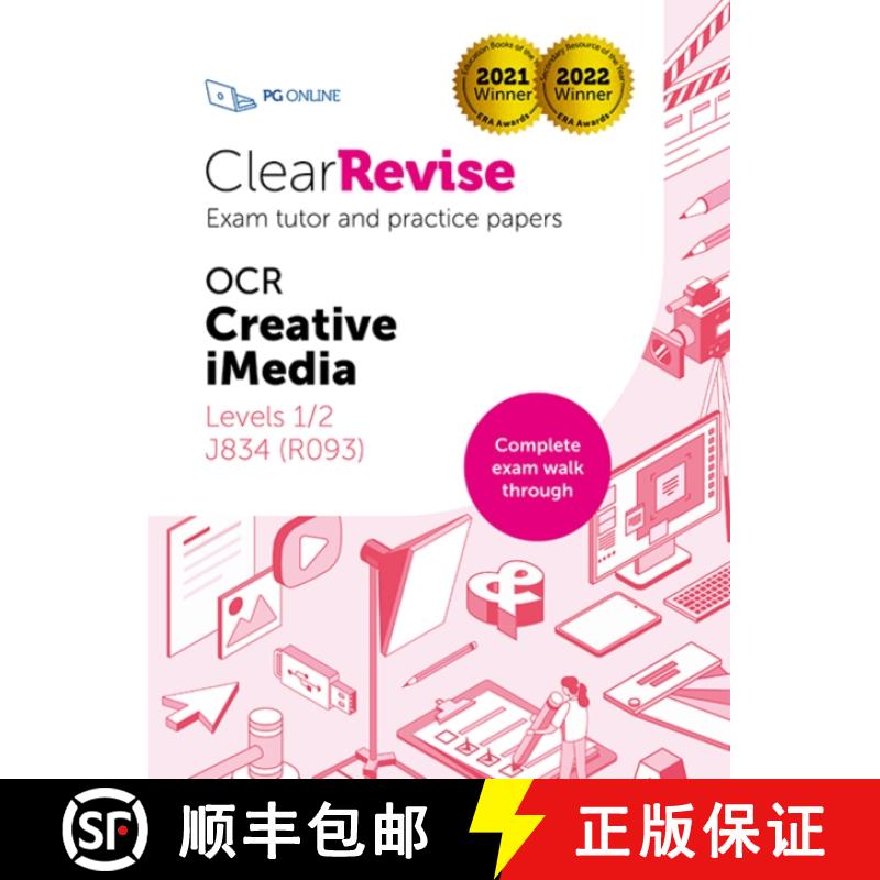 【2-3周达】ClearRevise Exam Tutor OCR iMedia J834 [9781910523896]