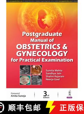 【3-4周达】Postgraduate Manual of Obstetrics and Gynecology for Practical Examination [9789356968912]