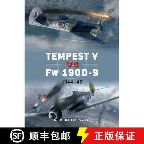 【3-4周达】Tempest V vs Fw 190D-9: 1944–45 [9781472829252]