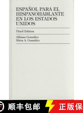 【3-4周达】Espanol Para el Hispanohablante en los Estados Unidos, Third Edition [9780761820369]