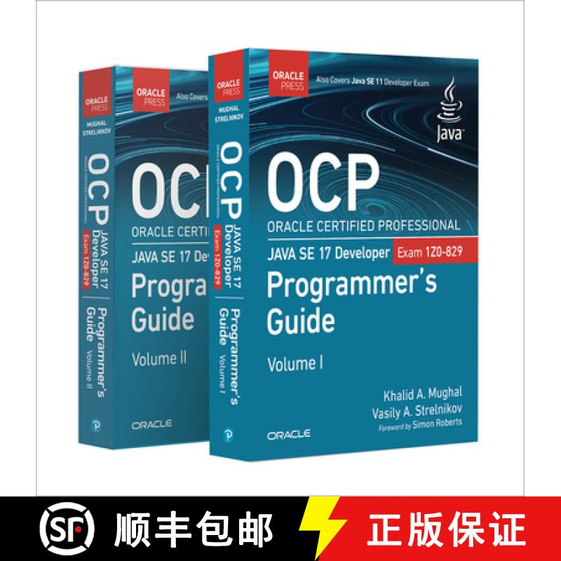 【2-3周达】Ocp Oracle Certified Professional Java Se 17 Developer (Exam 1z0-829) Programmer's Guide [9780137993642]