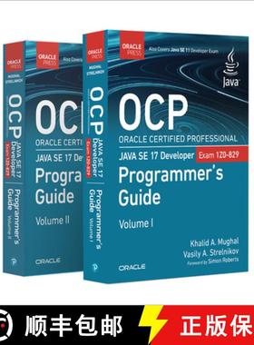 【3-4周达】Ocp Oracle Certified Professional Java Se 17 Developer (Exam 1z0-829) Programmer's Guide [9780137993642]