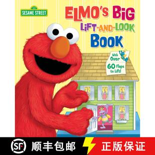Street Big Look Book and Lift 9780679844686 预订 Sesame Elmo