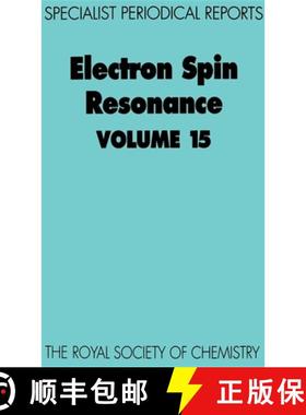 【3-4周达】Electron Spin Resonance : Volume 15 [9780854043002]